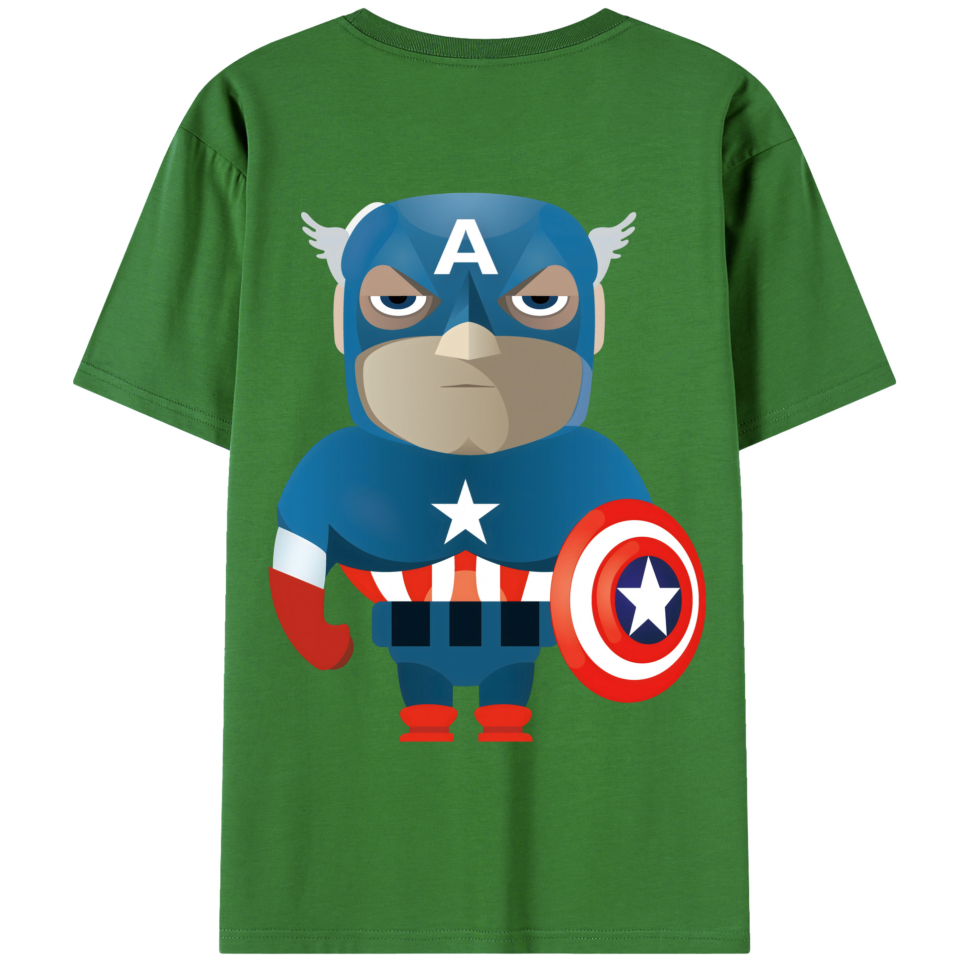 （画像用） アベンジャーズ The Avengers レディース半袖Tシャツ(バックプリント)